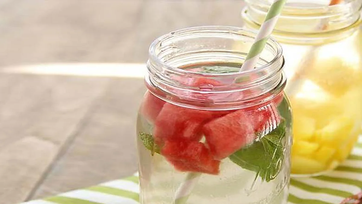 Água Aromatizada De Melância