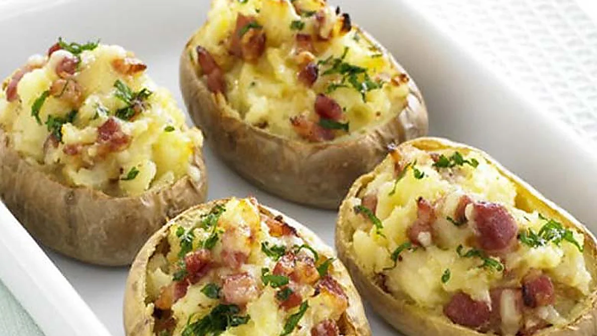 Batata Recheada Com Queijo