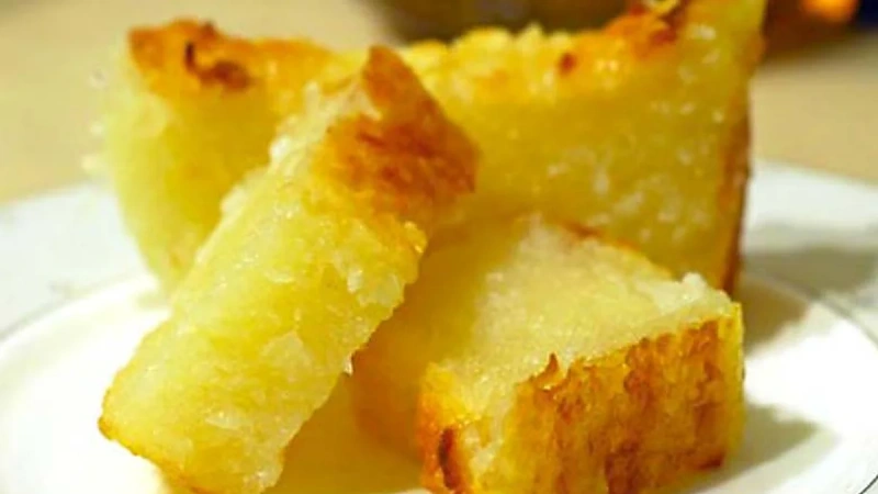 Bolo de Aipim (Mandioca) Cremoso e Fofinho