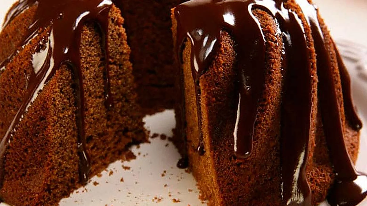 Bolo de Café com Chocolate