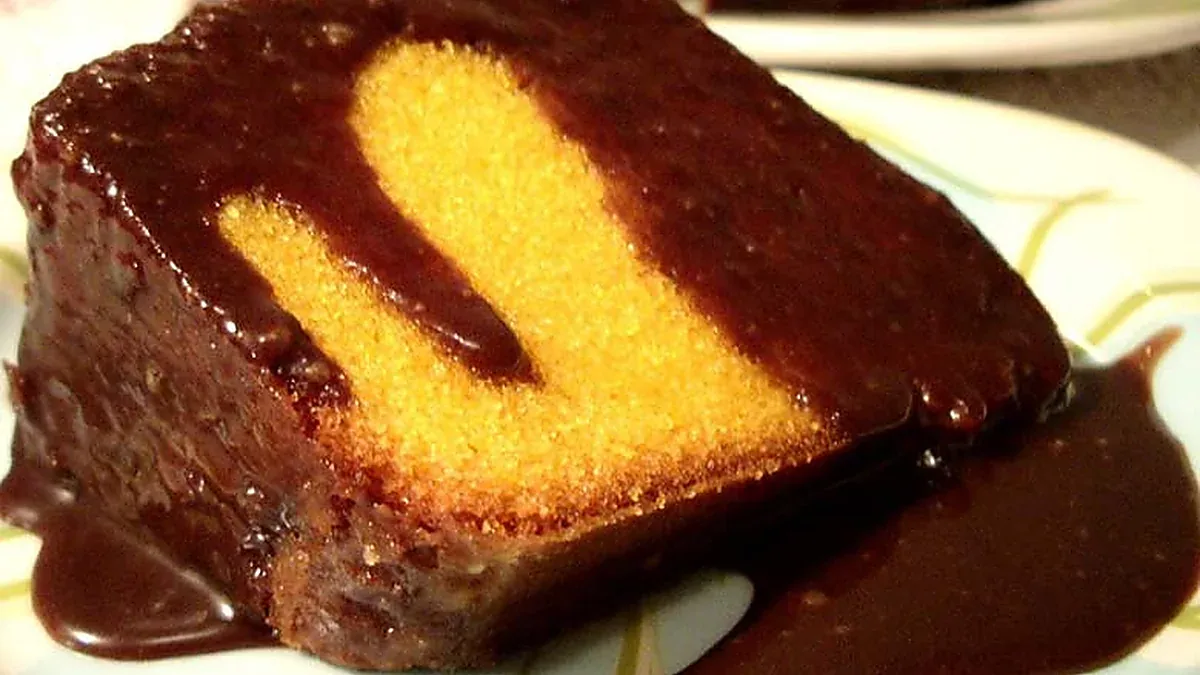 Bolo de Laranja com Chocolate