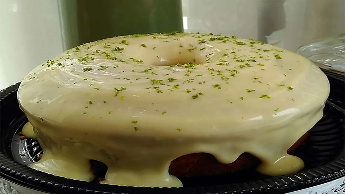 Bolo De Limão de Liquidificador