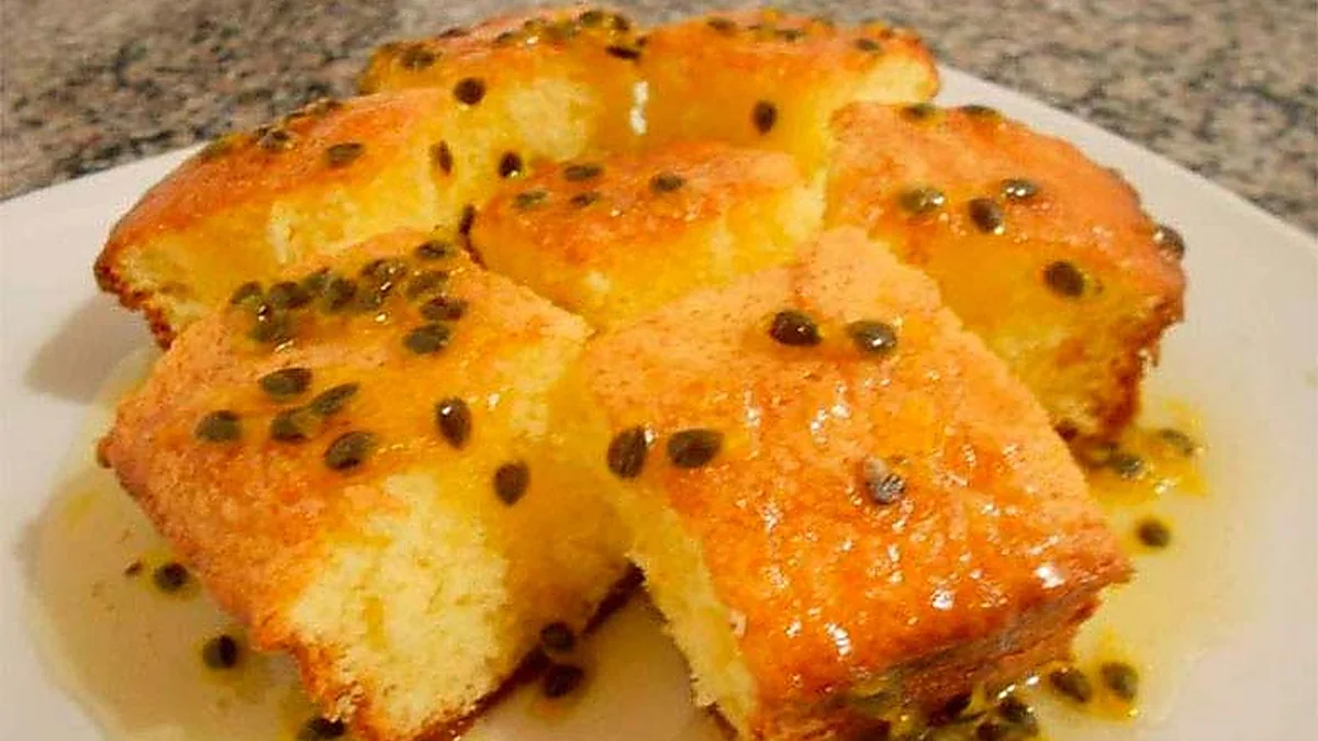 Bolo de Maracujá