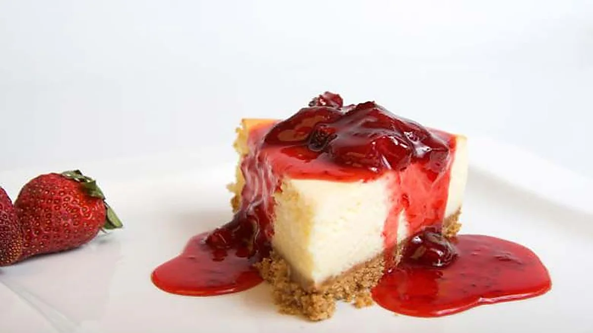 Cheesecake De Morango