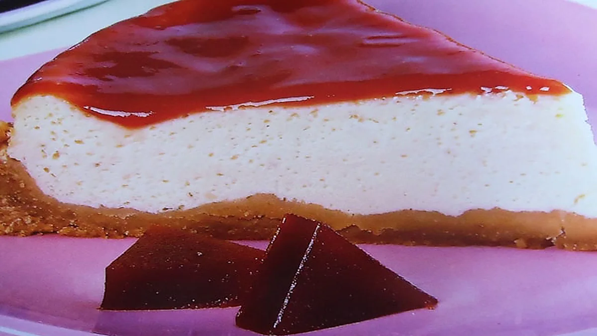 Cheesecake Romeu e Julieta