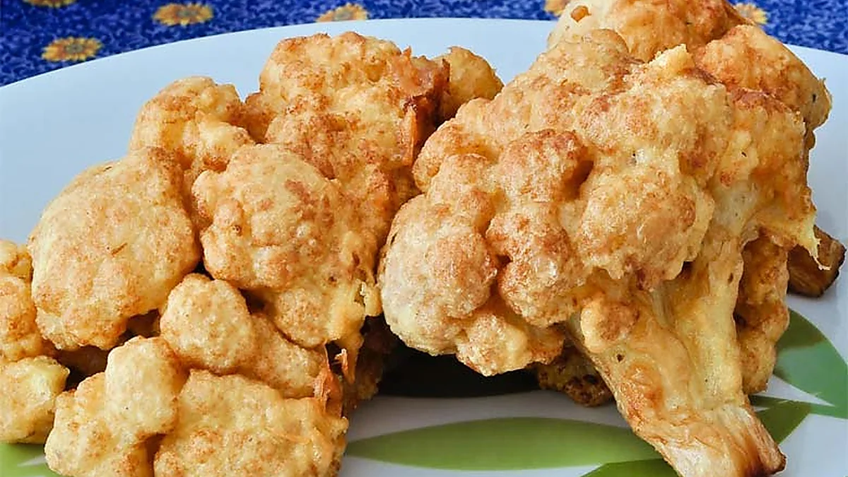Couve Flor Empanada