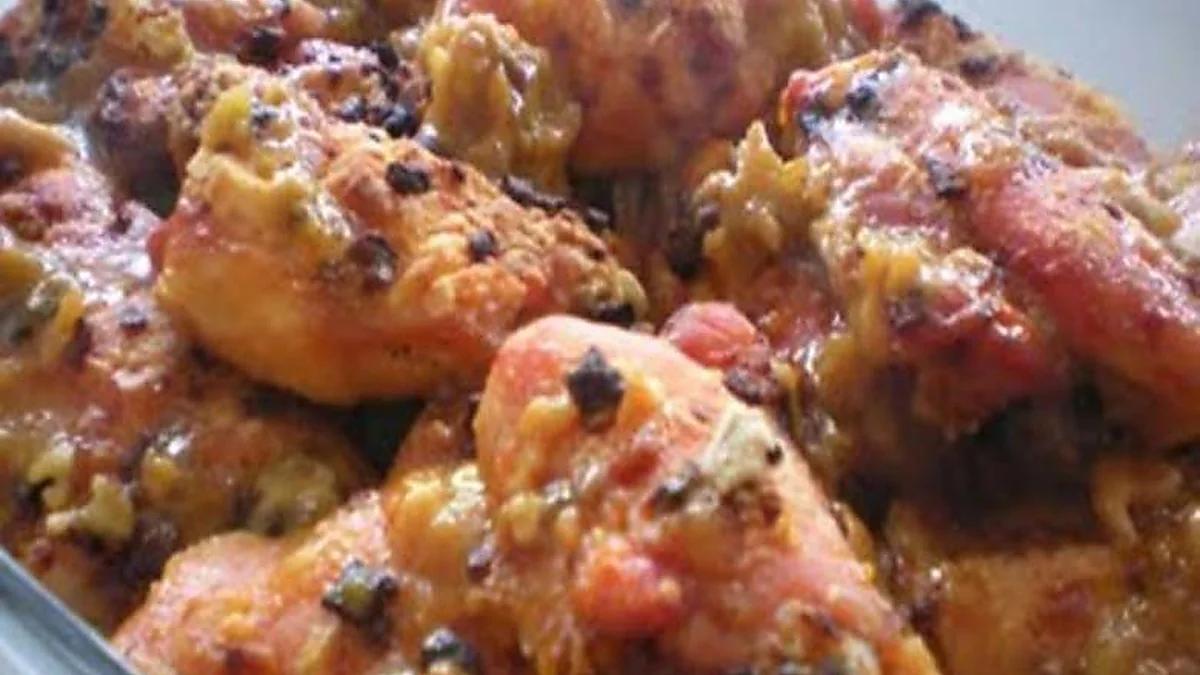 Coxa e Sobrecoxa De Frango Com Creme De Cebola
