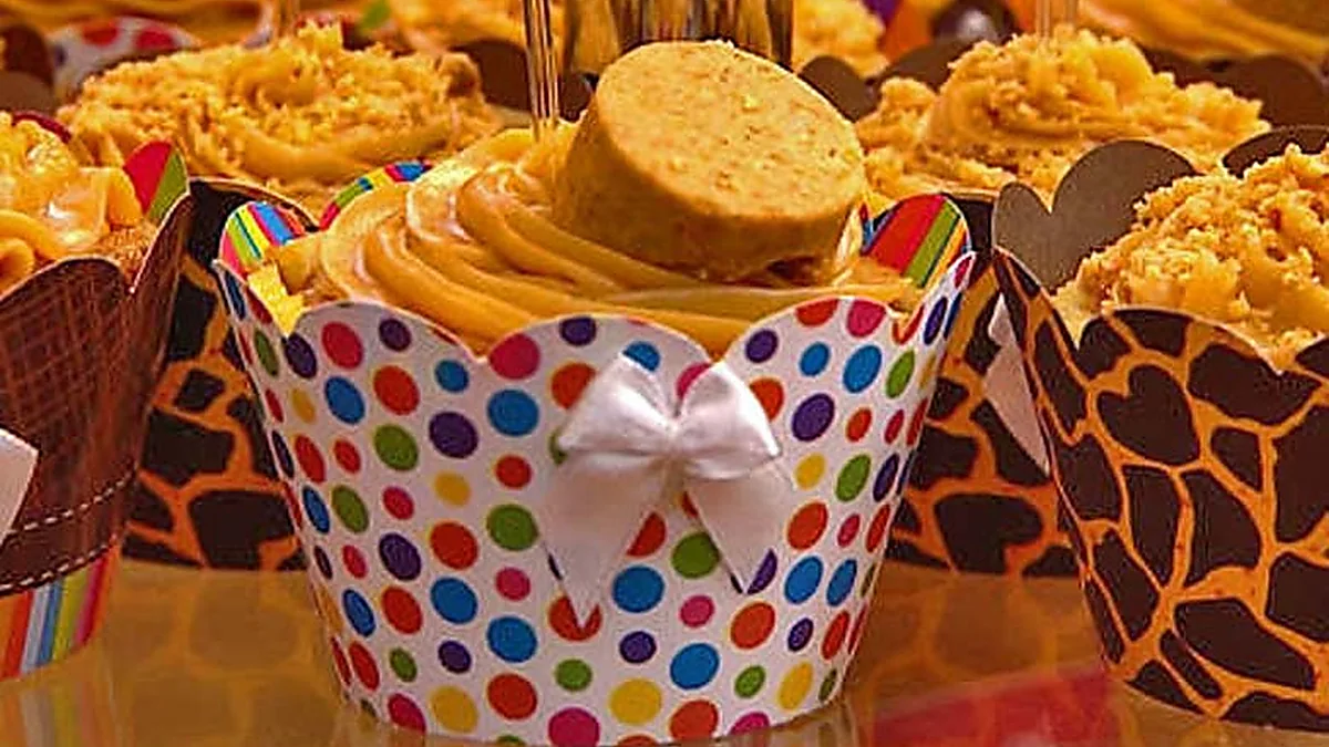 Cupcake de Paçoca