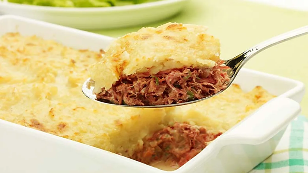 Escondidinho de Batata Doce