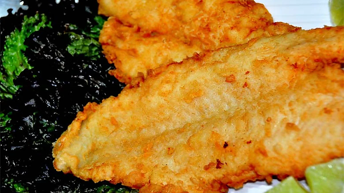Filé De Peixe Empanado