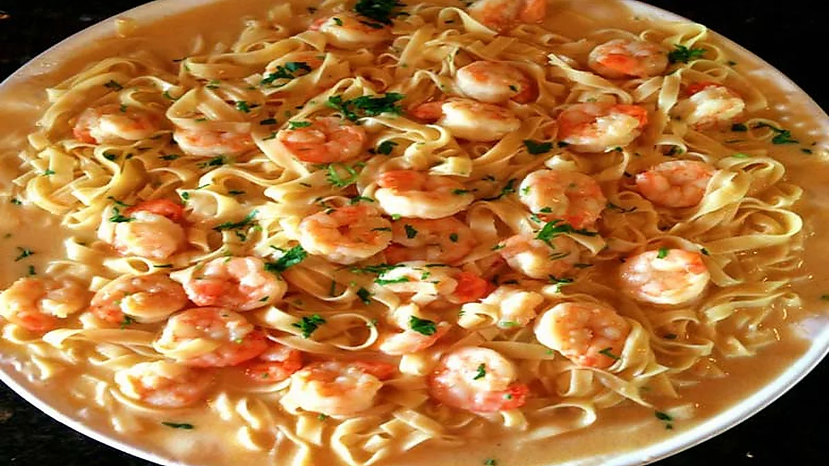 Macarrão Com Camarão