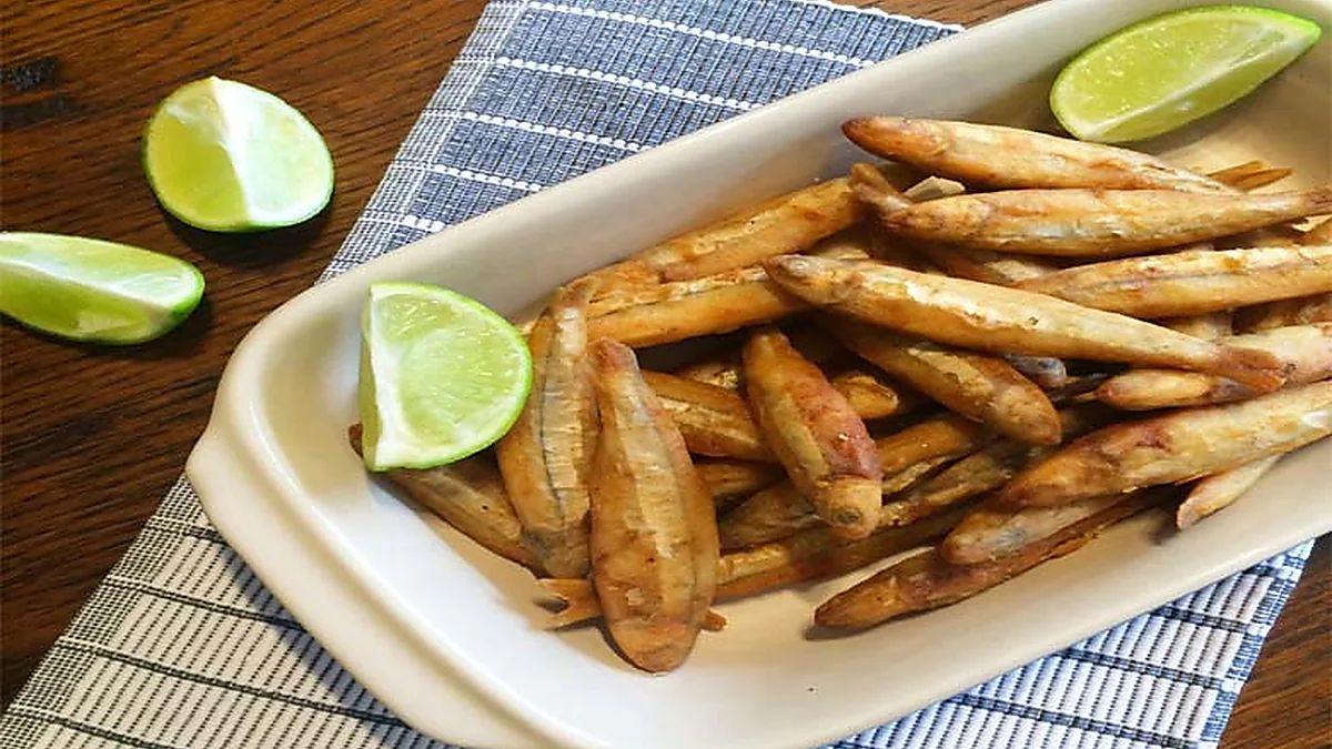 Manjubinha Frita