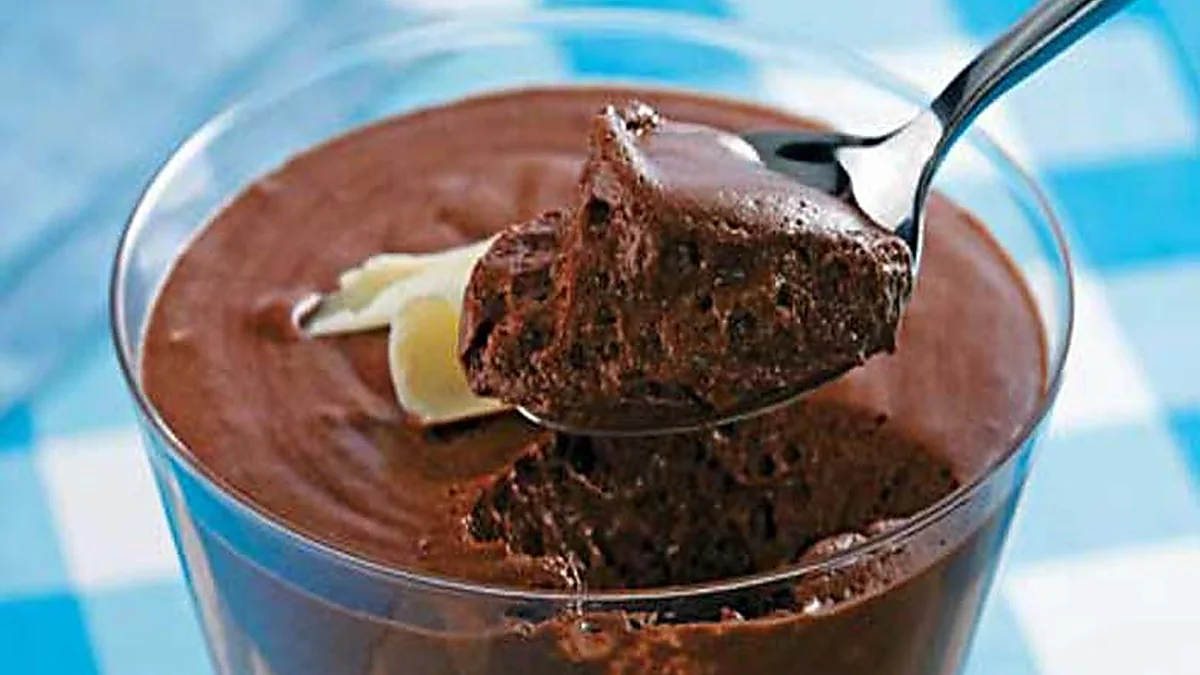 Mousse De Chocolate Amargo