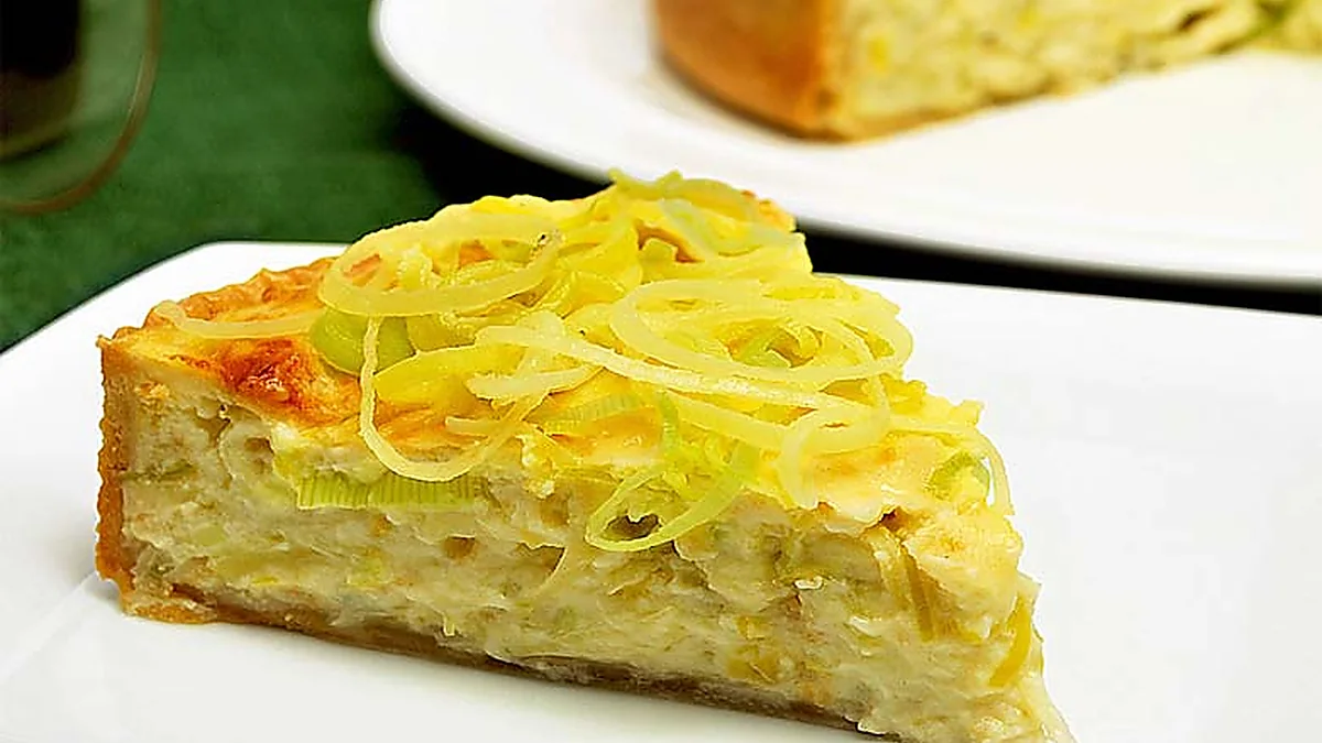 Quiche De Alho Poró