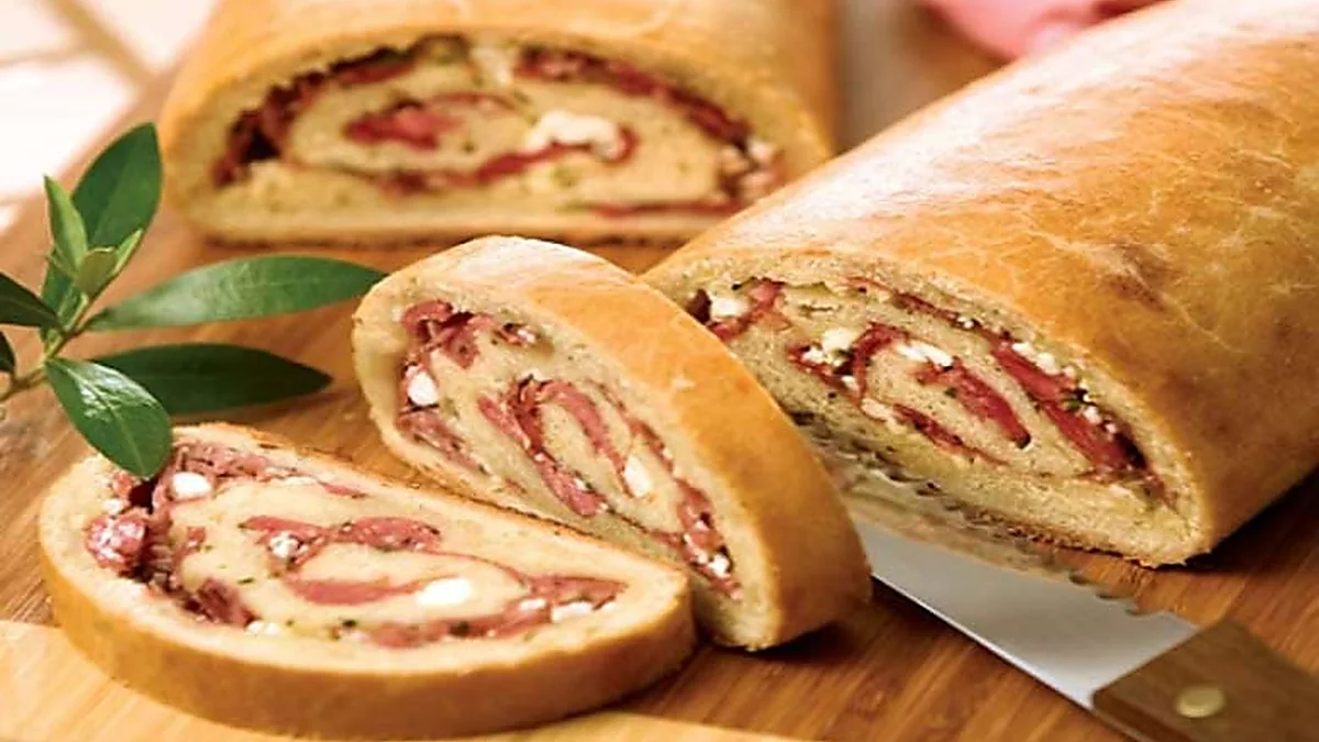 Rocambole de Mortadela