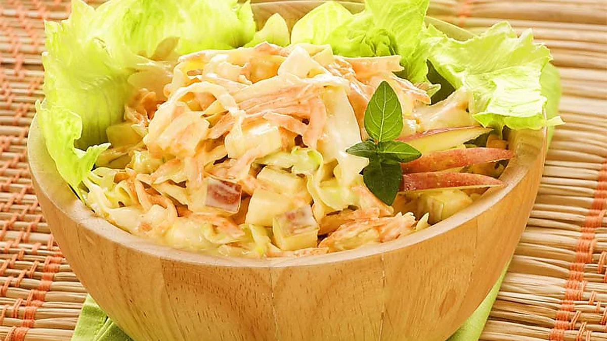 Salada de Maçã com Repolho