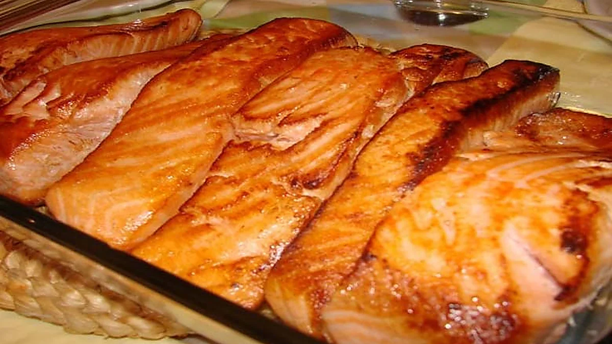 Salmão Assado Fácil