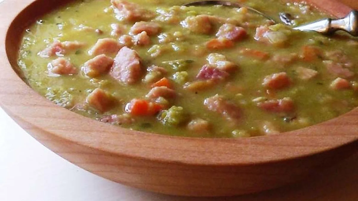 Sopa Cremosa de Ervilha