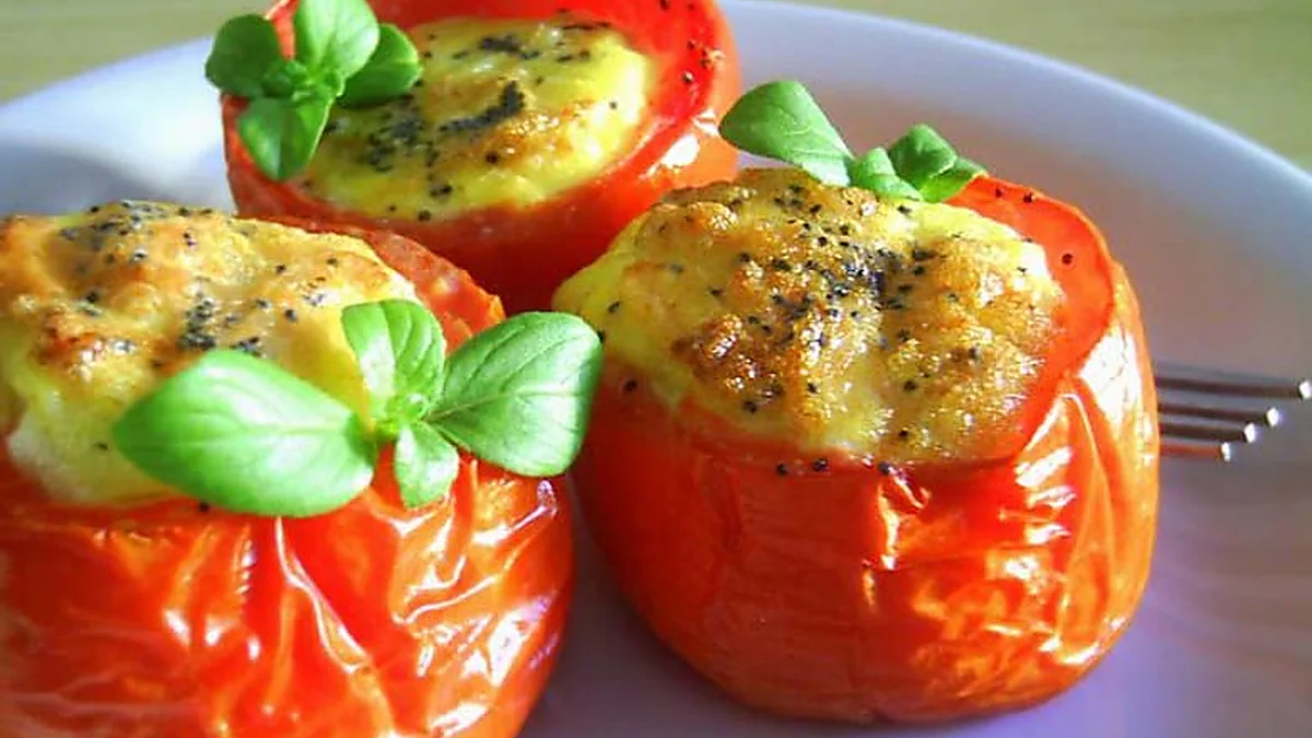 Tomate Recheado Com Ricota