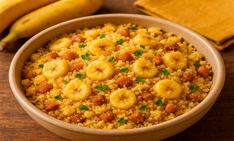 farofa de banana cozinha simples